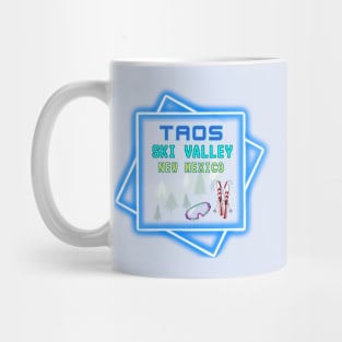 Taos, New Mexico U.S.A. Mug  Gift Idea For The Ski Enthusiast. Mug